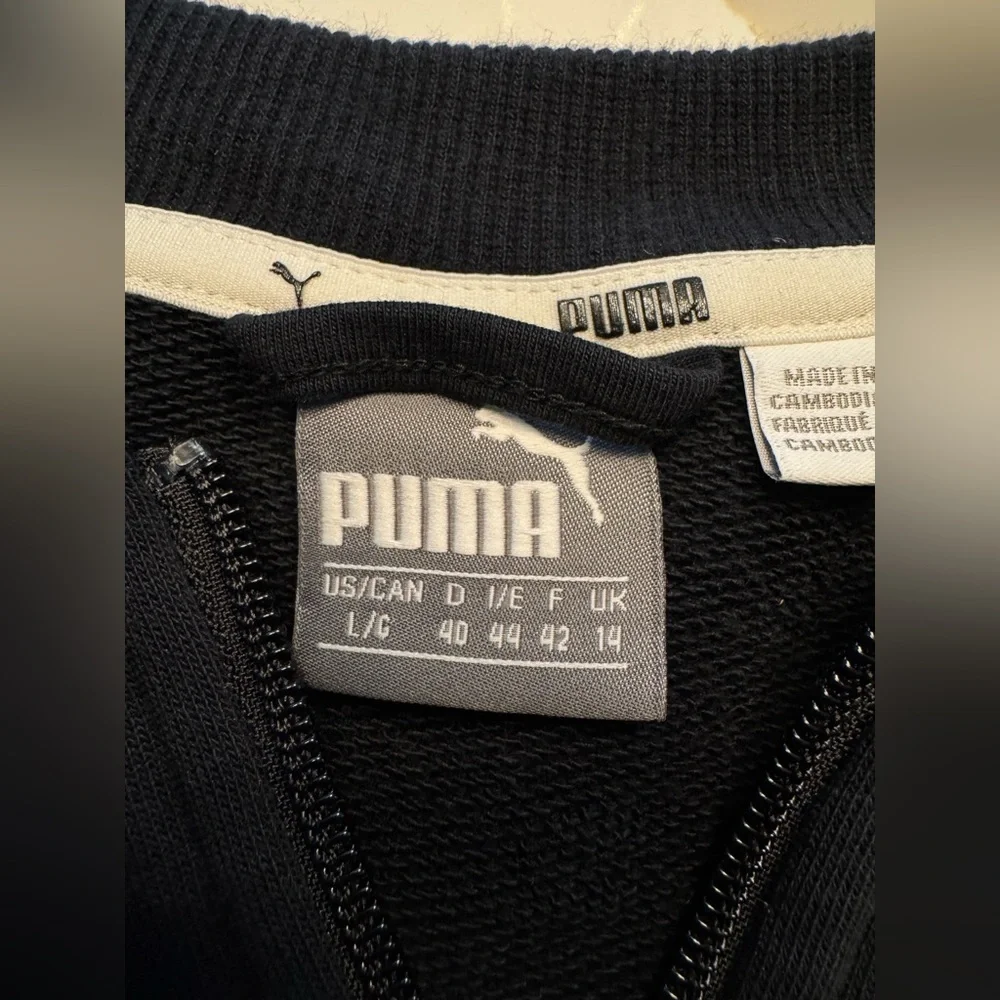 Puma Woman’s Track Jacket - Sz L - Picture 4 of 5
